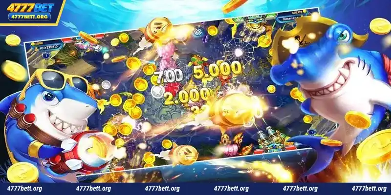 Mega Fishing is the fish shooting game for you at 4777Bet